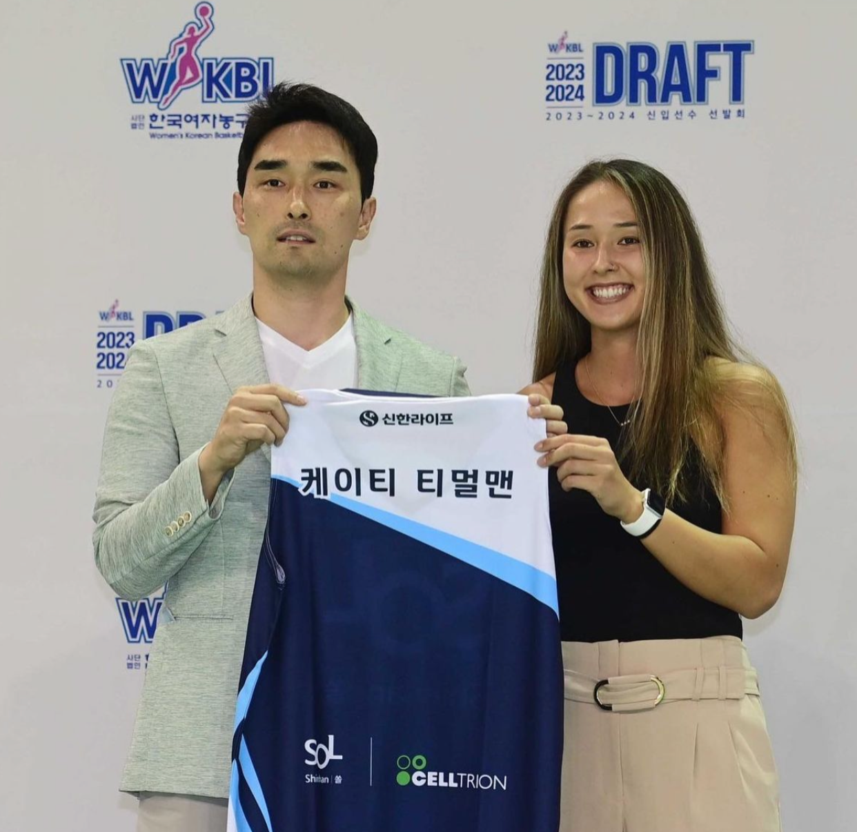 Katie Timmerman, signing to play for S-Birds